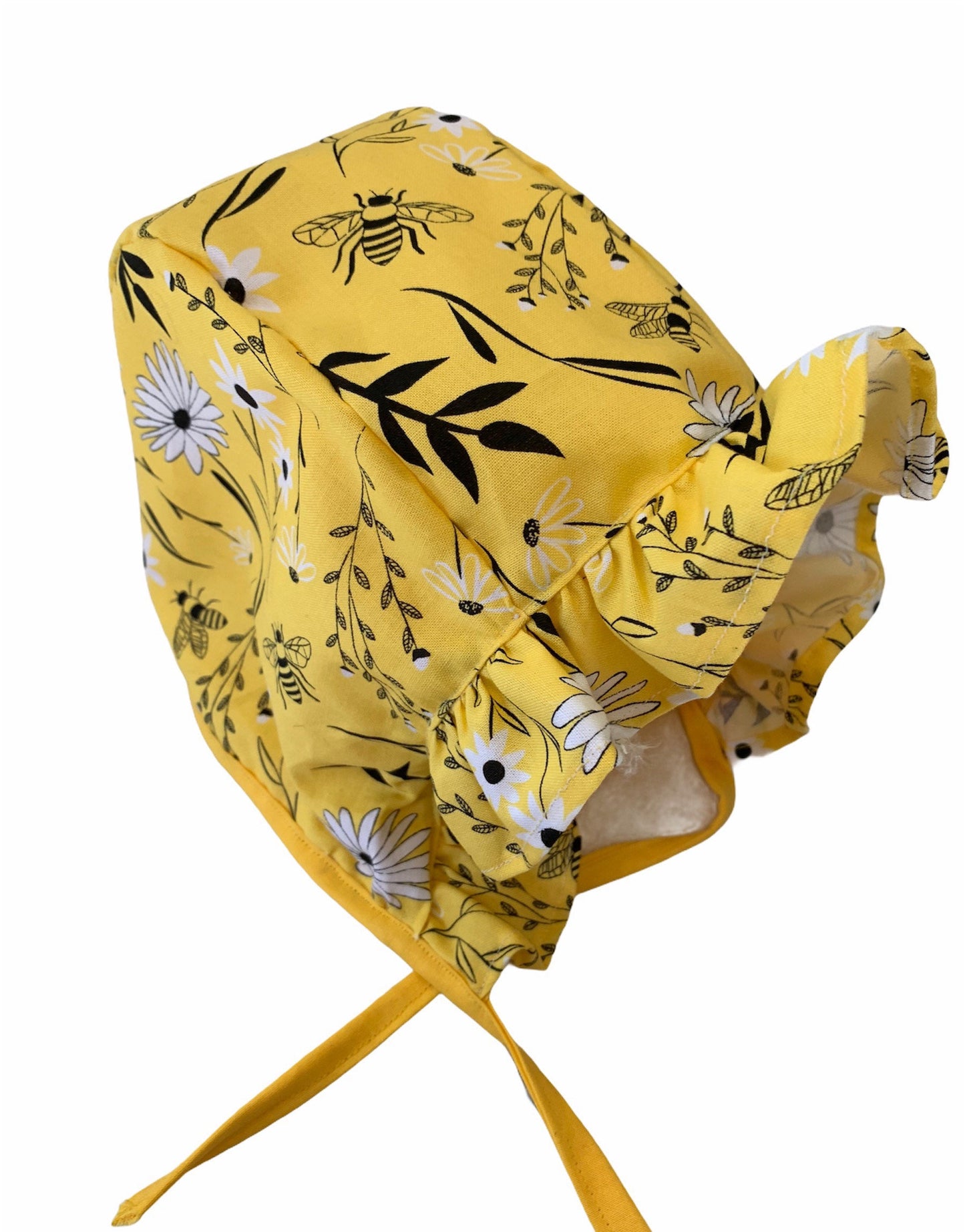 Spring Yellow Bee baby Bonnet and Sunhat