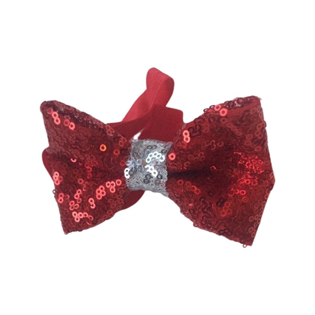 Red Christmas Bow, Christmas Hair bow, Red Bow, Red Boutique Bow, Christmas Bow, Bow Headband, Christmas Headband, Bow Hair Clip, Hair Bow