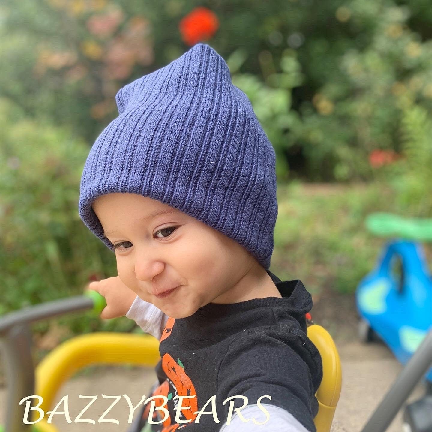 Navy Baby Beanie, Rib-Knit, Winter Hat, Baby Toque, Newborn Gift, Canada, Cuffed, Baby Hat, wool knit hat, wool hat, warm baby hat, winter