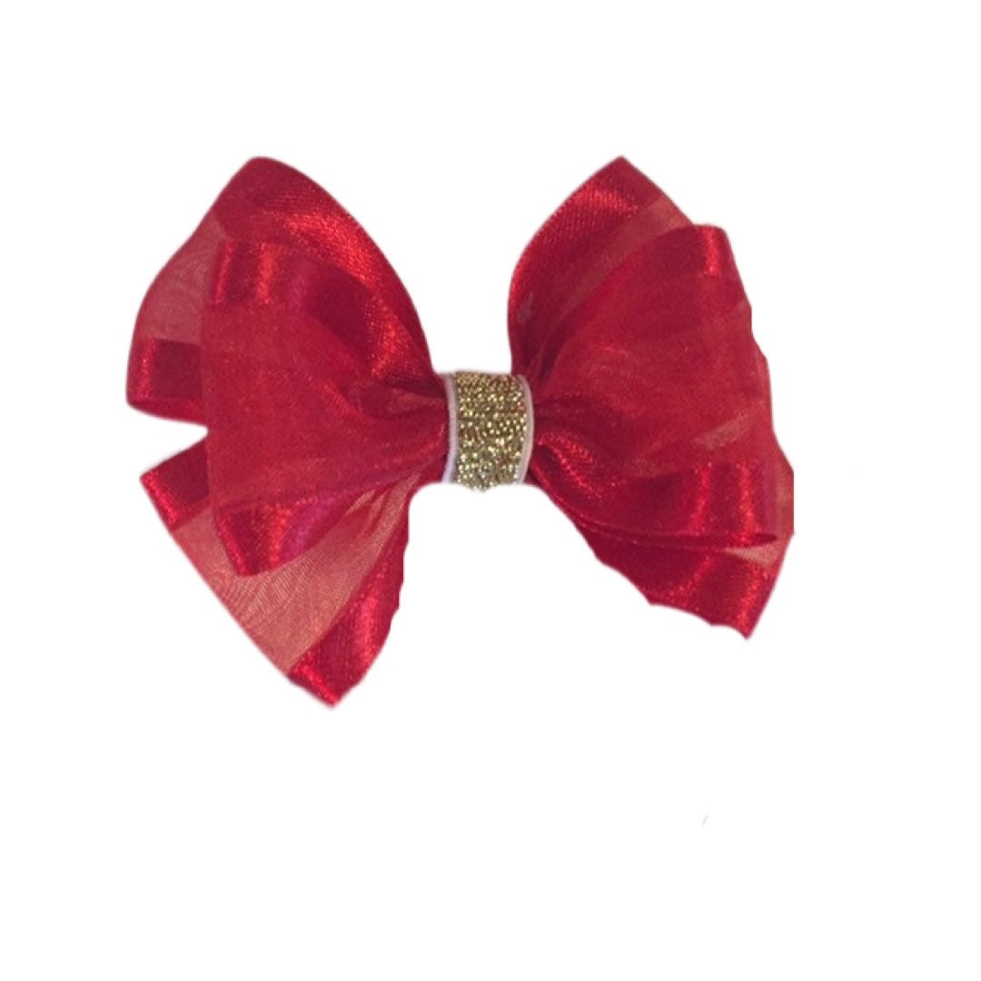 Red Christmas Bow, Christmas Hair bow, Red Bow, Red Boutique Bow, Cheer Bow, Bow Headband, Baby Headband, Christmas Headband, Bow Hair Clip