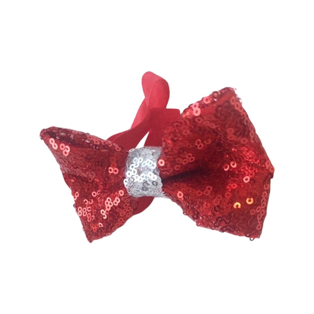 Red Christmas Bow, Christmas Hair bow, Red Bow, Red Boutique Bow, Christmas Bow, Bow Headband, Christmas Headband, Bow Hair Clip, Hair Bow