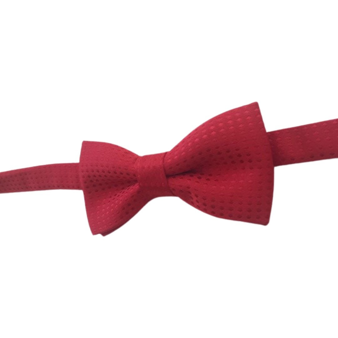 red Bowtie solid Red tie- Boys Bow Ties - Baby bow tie - toddler bow ties weeding bow tie, kids bow tie, kids accessory