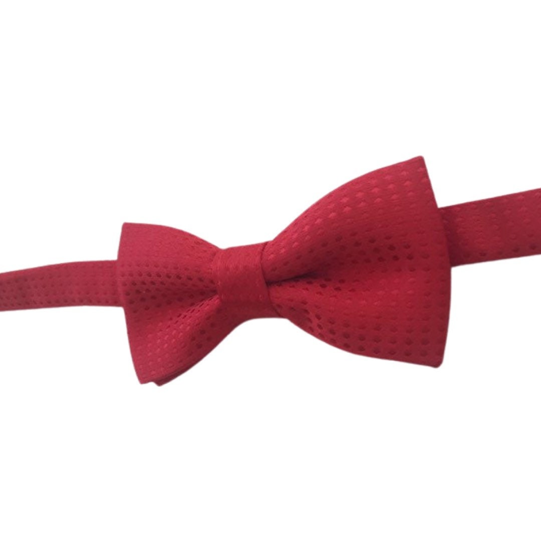 red Bowtie solid Red tie- Boys Bow Ties - Baby bow tie - toddler bow ties weeding bow tie, kids bow tie, kids accessory