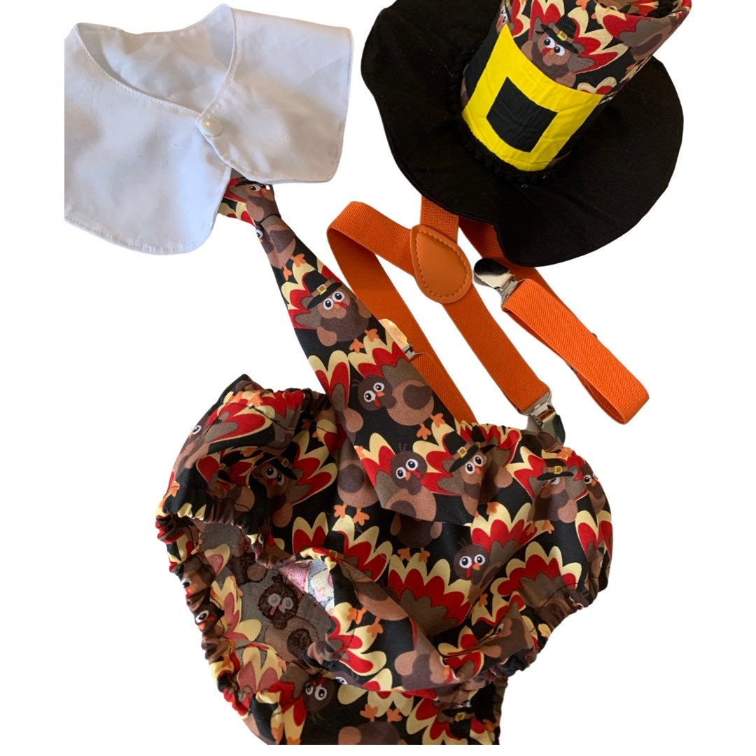 Boy Cake Smash Outfit, Boy Cake Smash, Boy 1st Birthday Set, 1st Birthday, Pilgrim outfit, Boy 1st Birthday Outfit, thanksgiving cake Smash