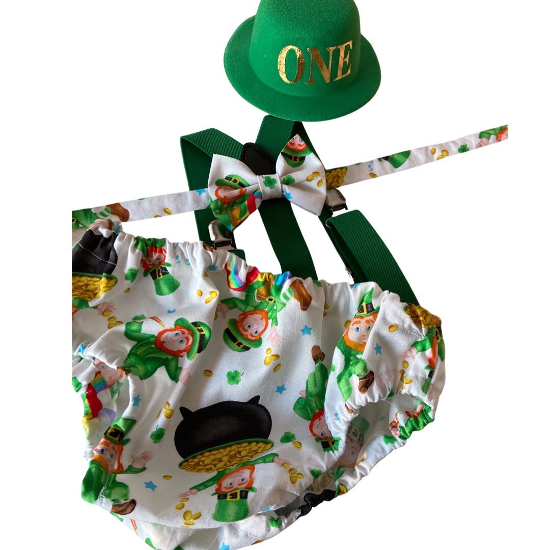 Irish 1st Birthday outfit for a cake smash